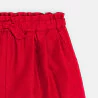 Girls' chic iridescent red shorts