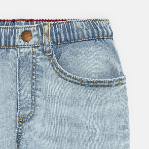 Boy's blue balloon jeans