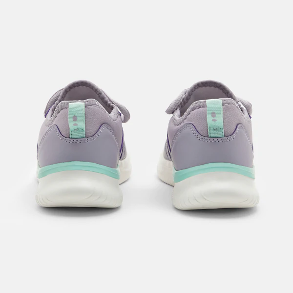 Baskets running mauve fille