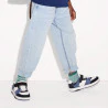 Boy's blue balloon jeans