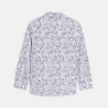 Boy's blue printed shirt