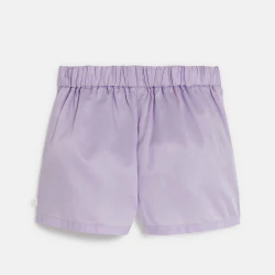 Short chic à pinces mauve...