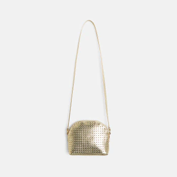 Girl's gold fashion bag