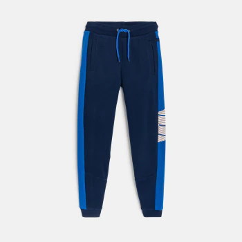 Pantalon de jogging bleu Garçon