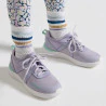 Baskets running mauve fille