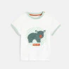 Baby boy's green koala T-shirt