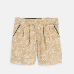 Baby boy's beige printed...